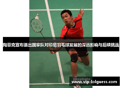 陶菲克宣布退出国家队对印尼羽毛球发展的深远影响与后续挑战